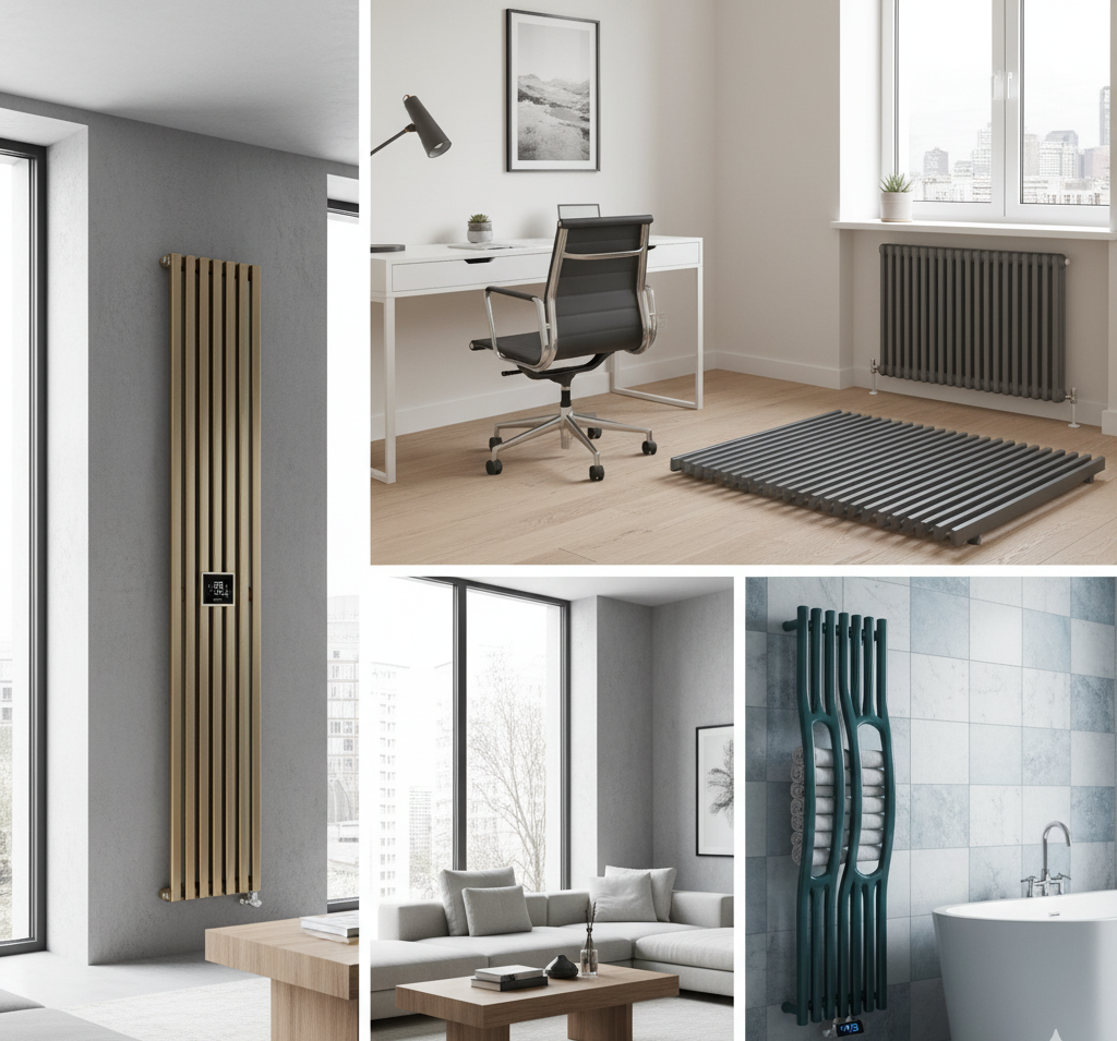 Designer Aluminium Radiators - Aesthetics and Efficiency